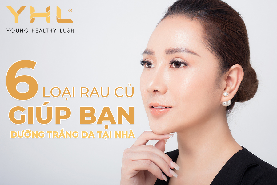 6 loại rau củ giúp bạn dưỡng trắng da từ sâu bên trong tại nhà