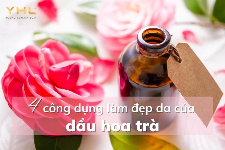 Dầu hoa trà và 4 công dụng tuyệt vời đối với làn da